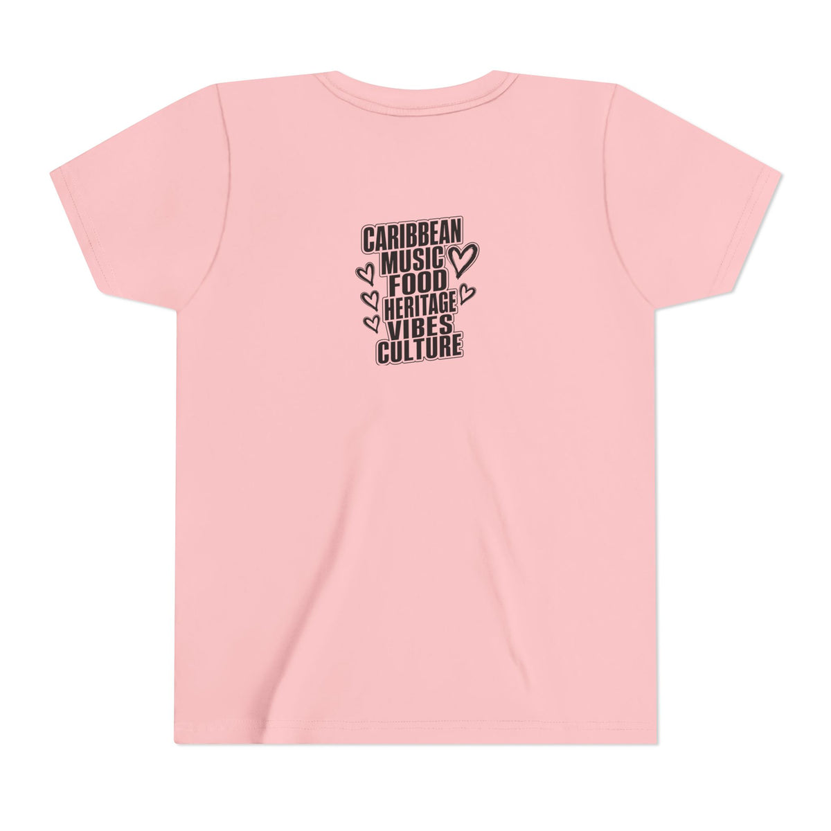 Youth Tee - "I  Caribbean Culture" Graphic Shirt (Caribbean Music, Food, Vibes)