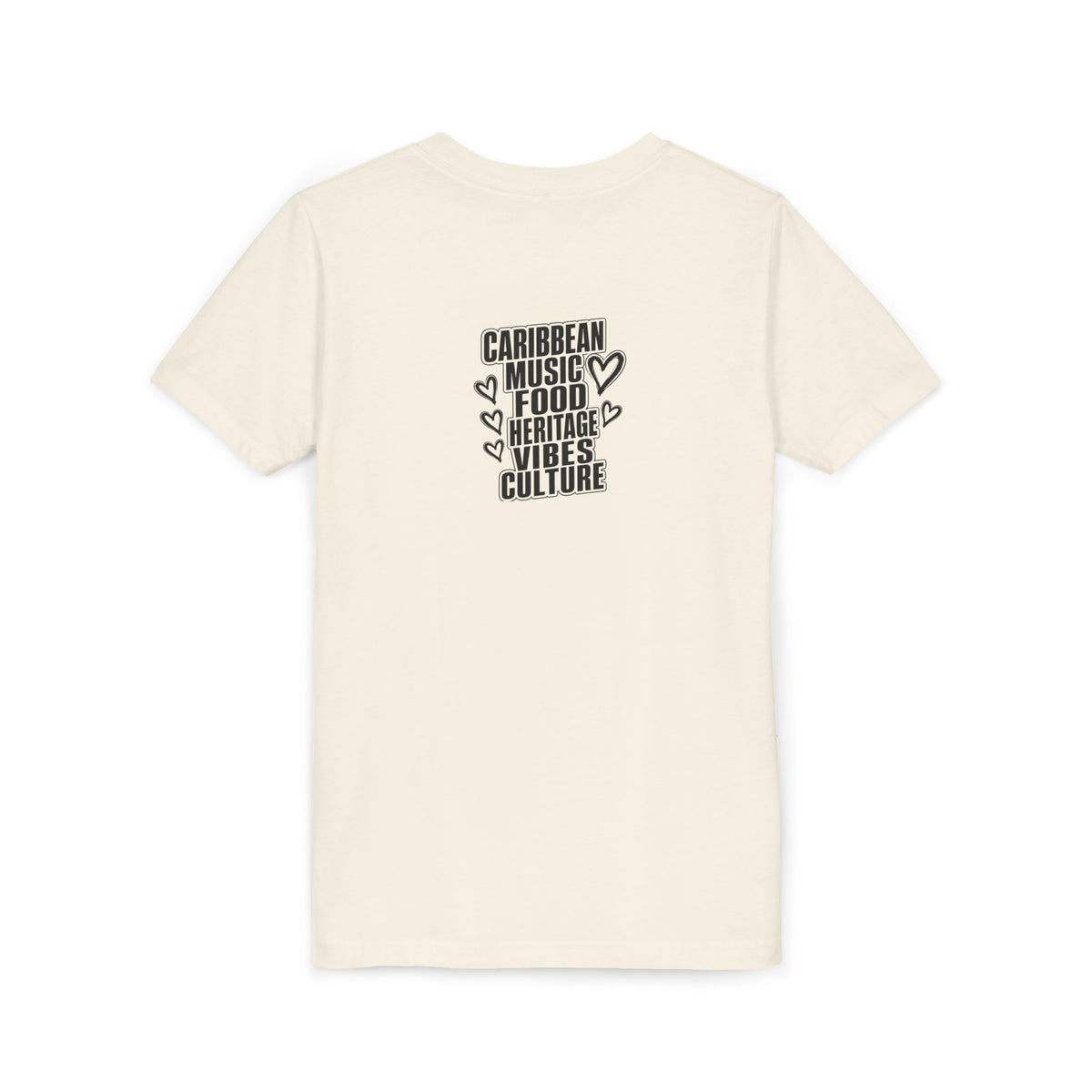 Youth Tee - "I  Caribbean Culture" Graphic Shirt (Caribbean Music, Food, Vibes)