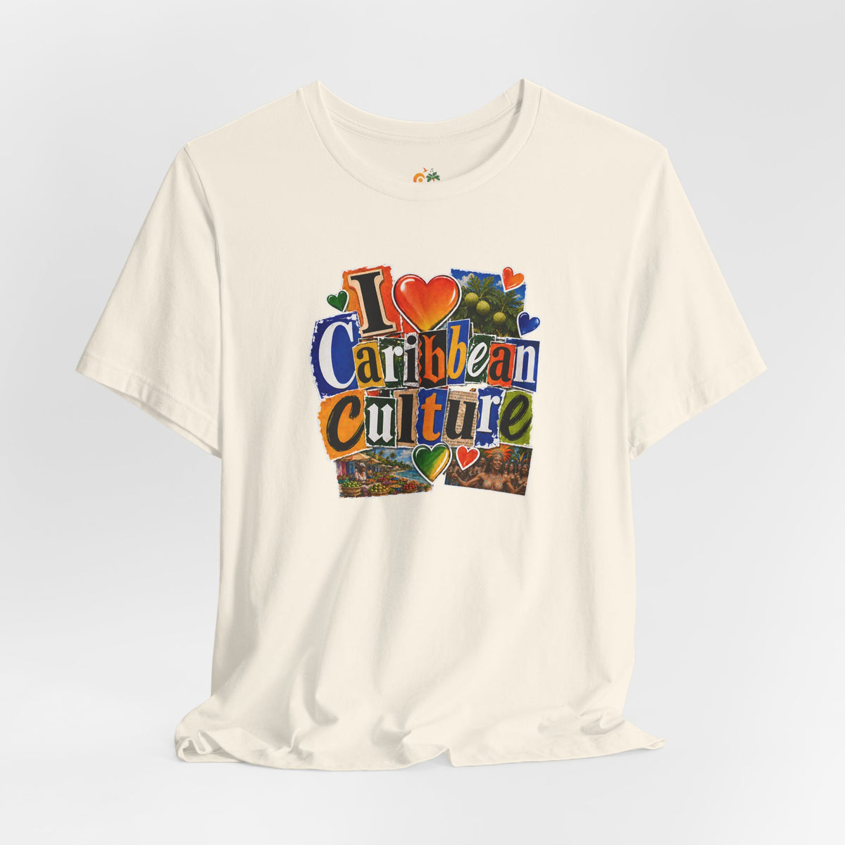 I Heart Caribbean Culture T‑Shirt – Caribbean Music, Food & Vibes Tee