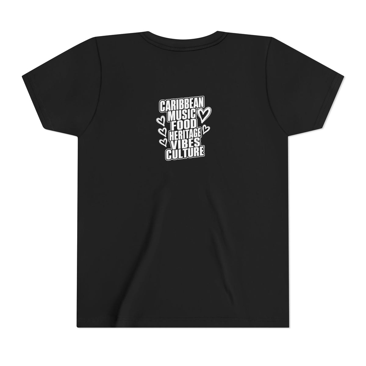 Youth Tee - "I  Caribbean Culture" Graphic Shirt (Caribbean Music, Food, Vibes)