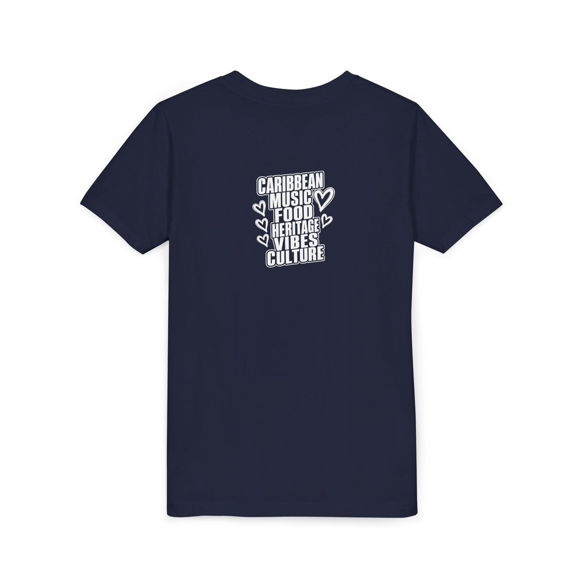 Youth Tee - "I  Caribbean Culture" Graphic Shirt (Caribbean Music, Food, Vibes)