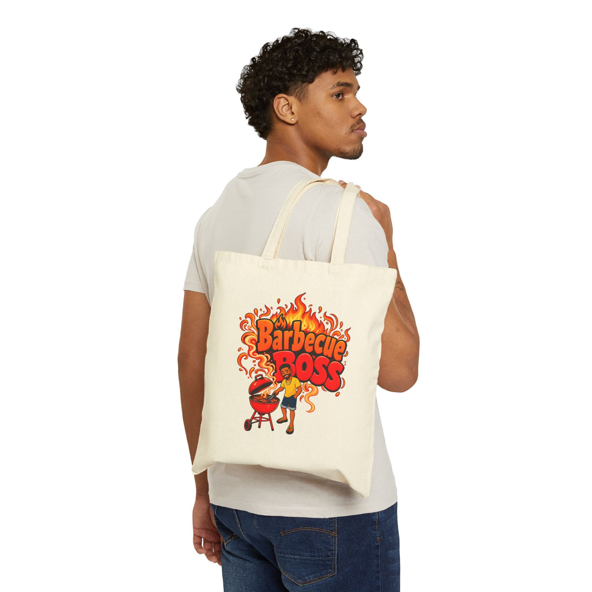 Barbecue King Cotton Tote