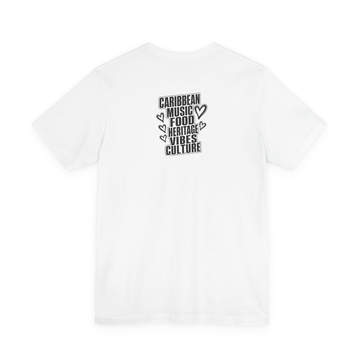 I Heart Caribbean Culture T‑Shirt – Caribbean Music, Food & Vibes Tee