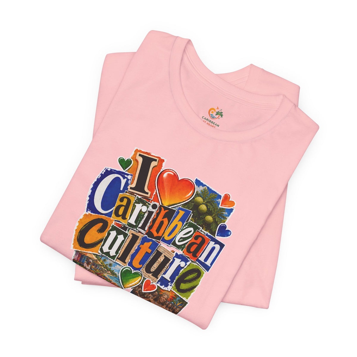 I Heart Caribbean Culture T‑Shirt – Caribbean Music, Food & Vibes Tee