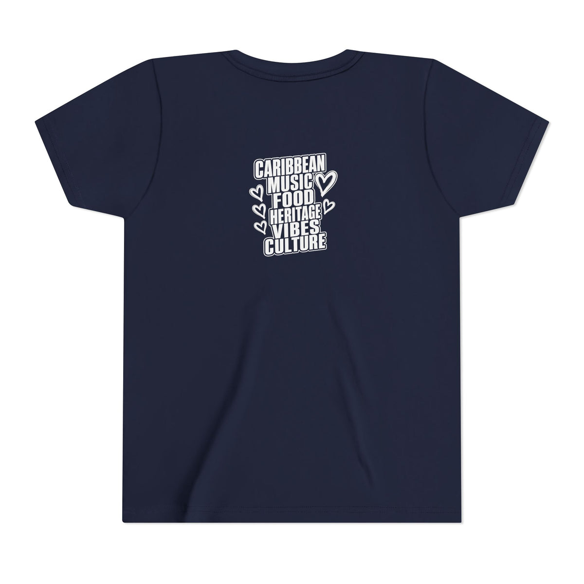 Youth Tee - "I  Caribbean Culture" Graphic Shirt (Caribbean Music, Food, Vibes)