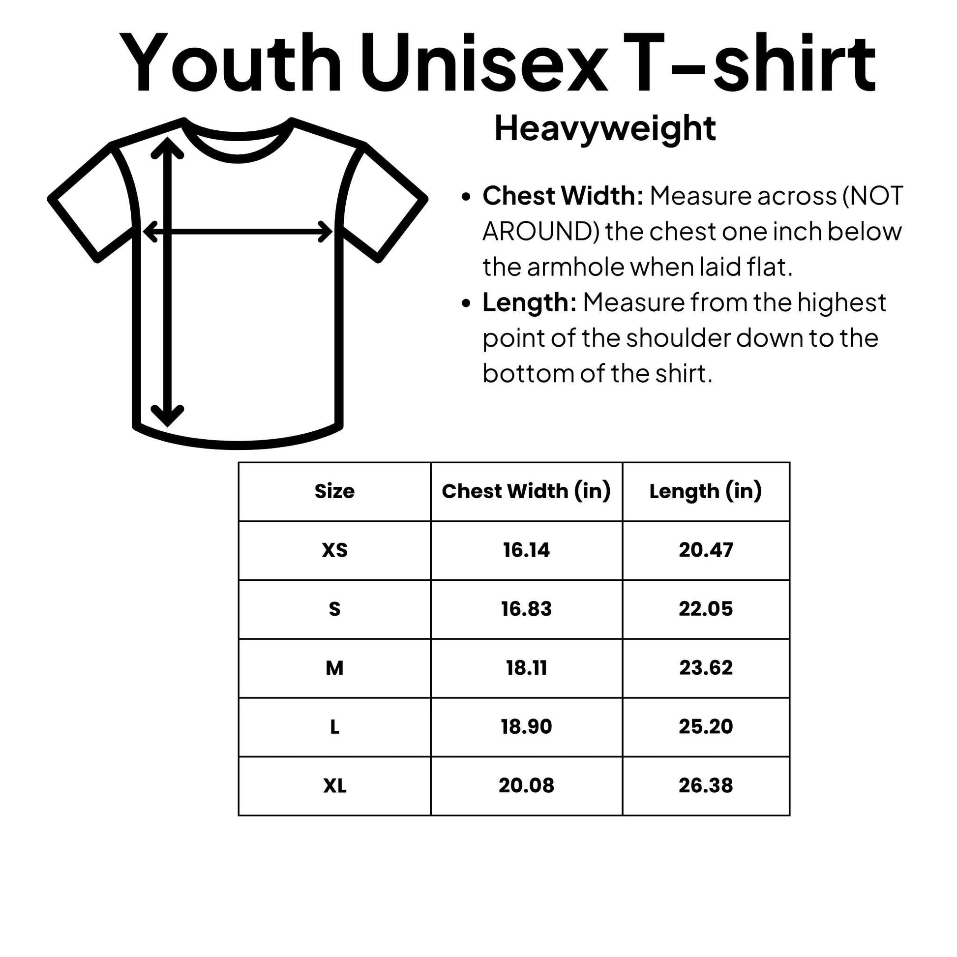 Caribbean At Heart Heavyweight t-shirt Youth unisex