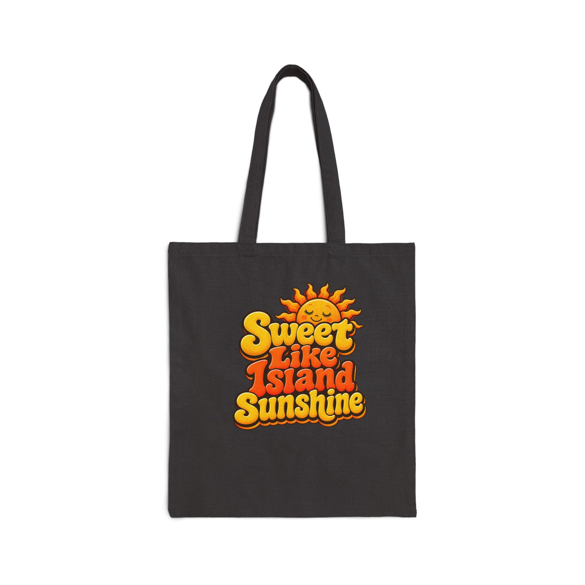 Sweet Like Island Sunshine Cotton Tote