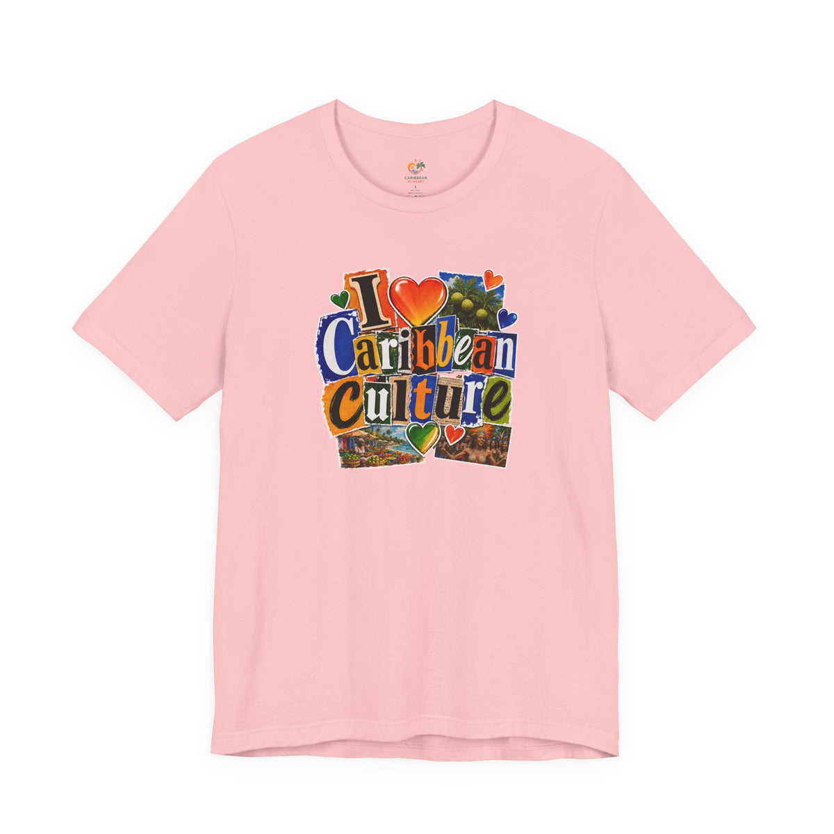 I Heart Caribbean Culture T‑Shirt – Caribbean Music, Food & Vibes Tee