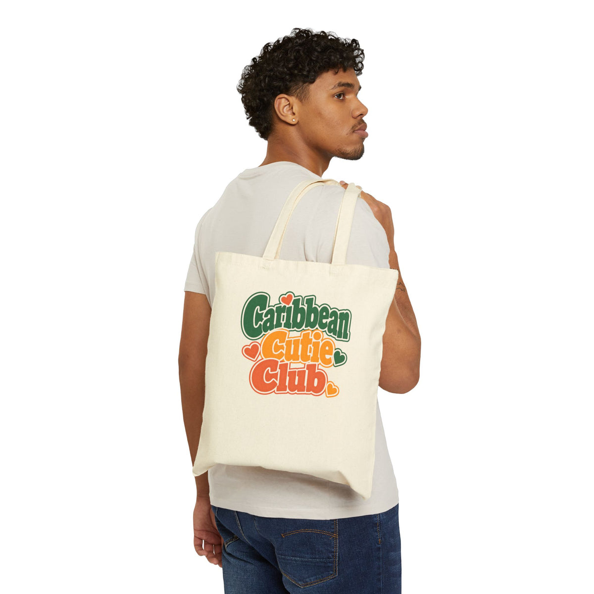 Caribbean Cutie Club Cotton Tote