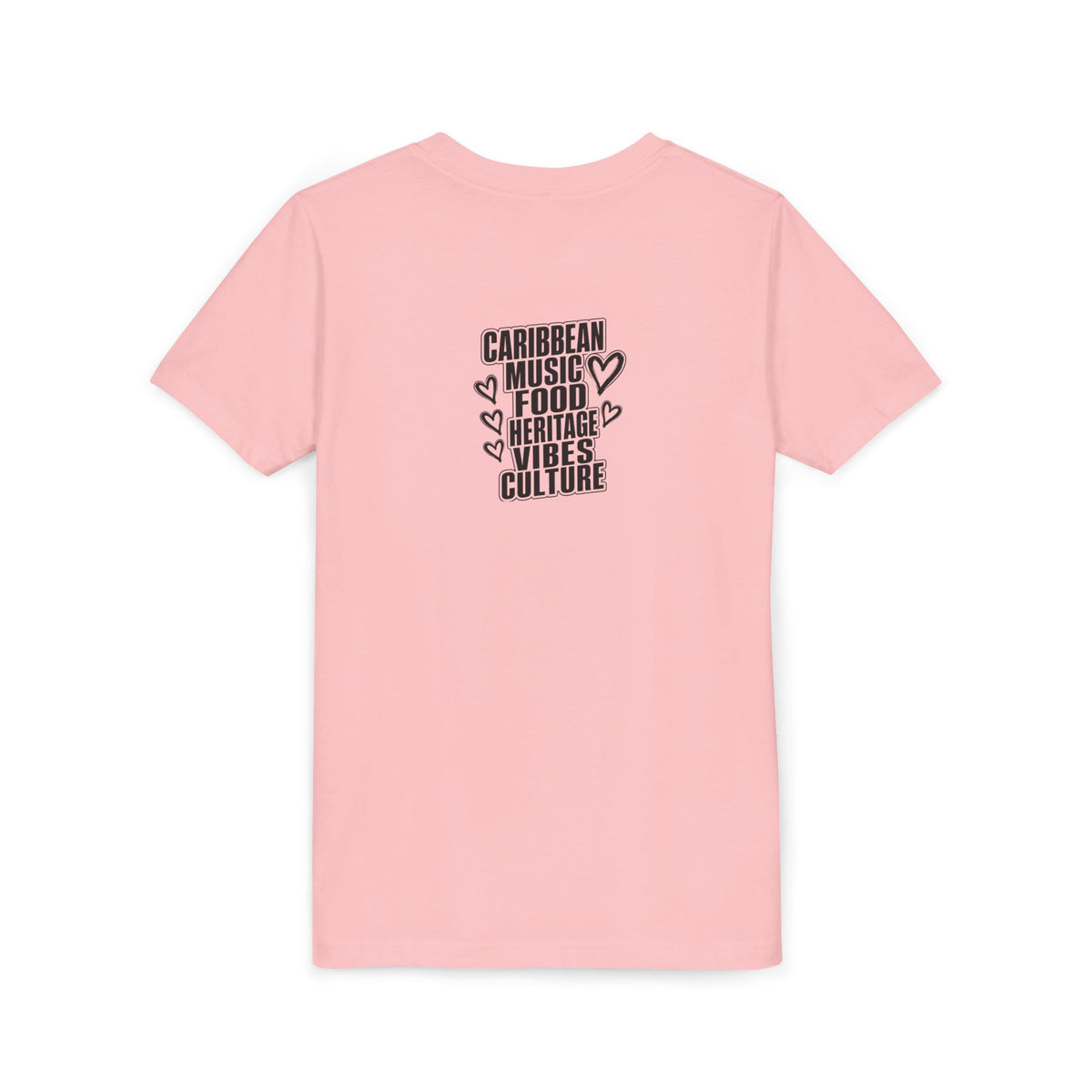 Youth Tee - "I  Caribbean Culture" Graphic Shirt (Caribbean Music, Food, Vibes)
