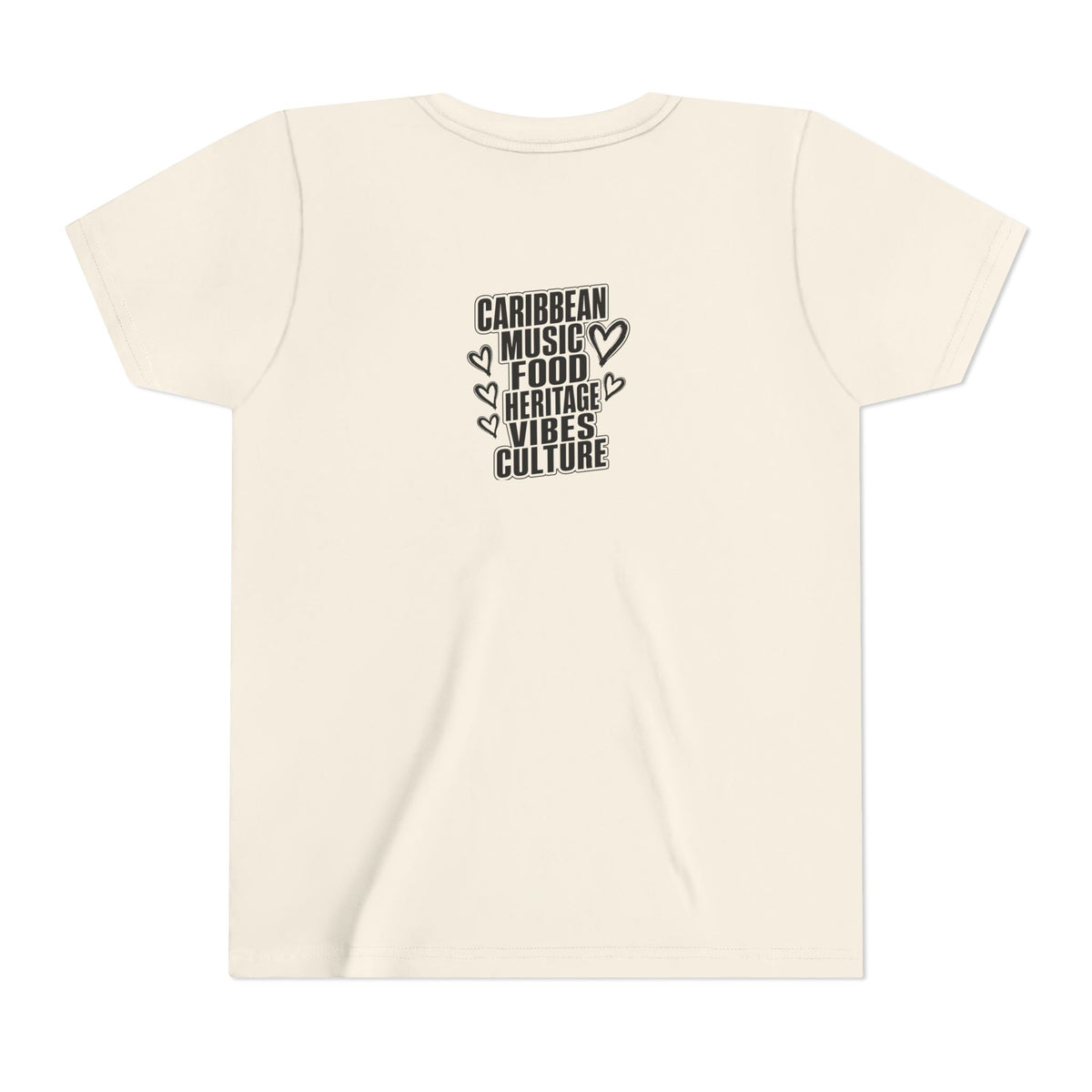 Youth Tee - "I  Caribbean Culture" Graphic Shirt (Caribbean Music, Food, Vibes)