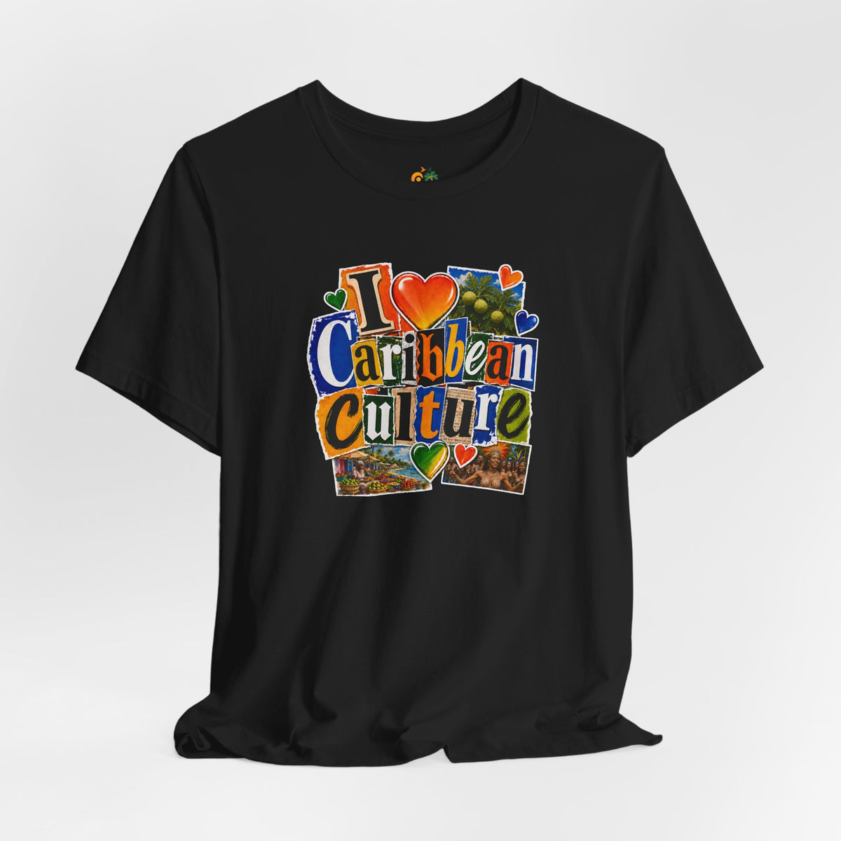 I Heart Caribbean Culture T‑Shirt – Caribbean Music, Food & Vibes Tee