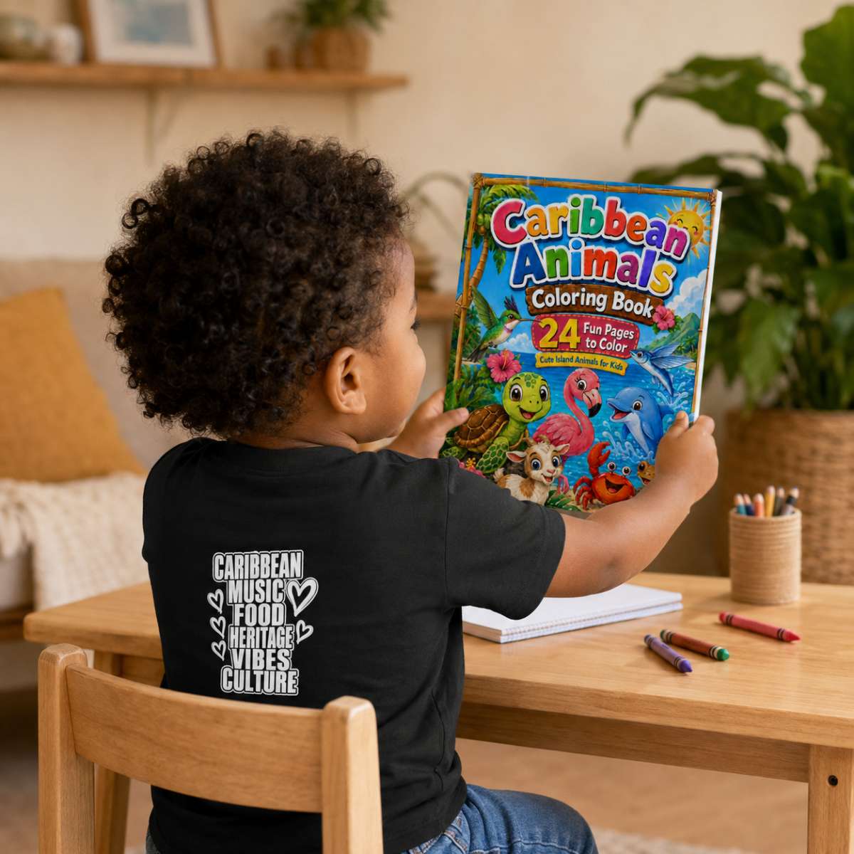 Caribbean Coloring Book