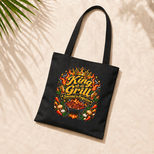King of the Grill Caribbean Tote Bag